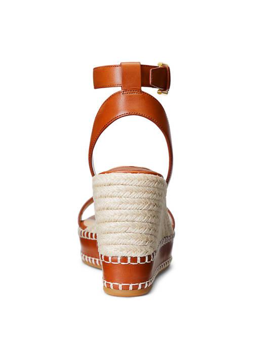 Lauren Ralph Lauren Ralph Lauren Hilarie Burnished Leather