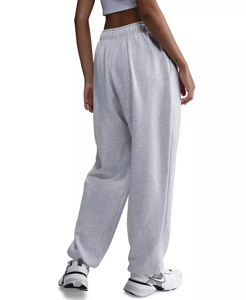 NIKE Women's Sportswear Club Fleece Mid-Rise Oversized Sweatpants 9