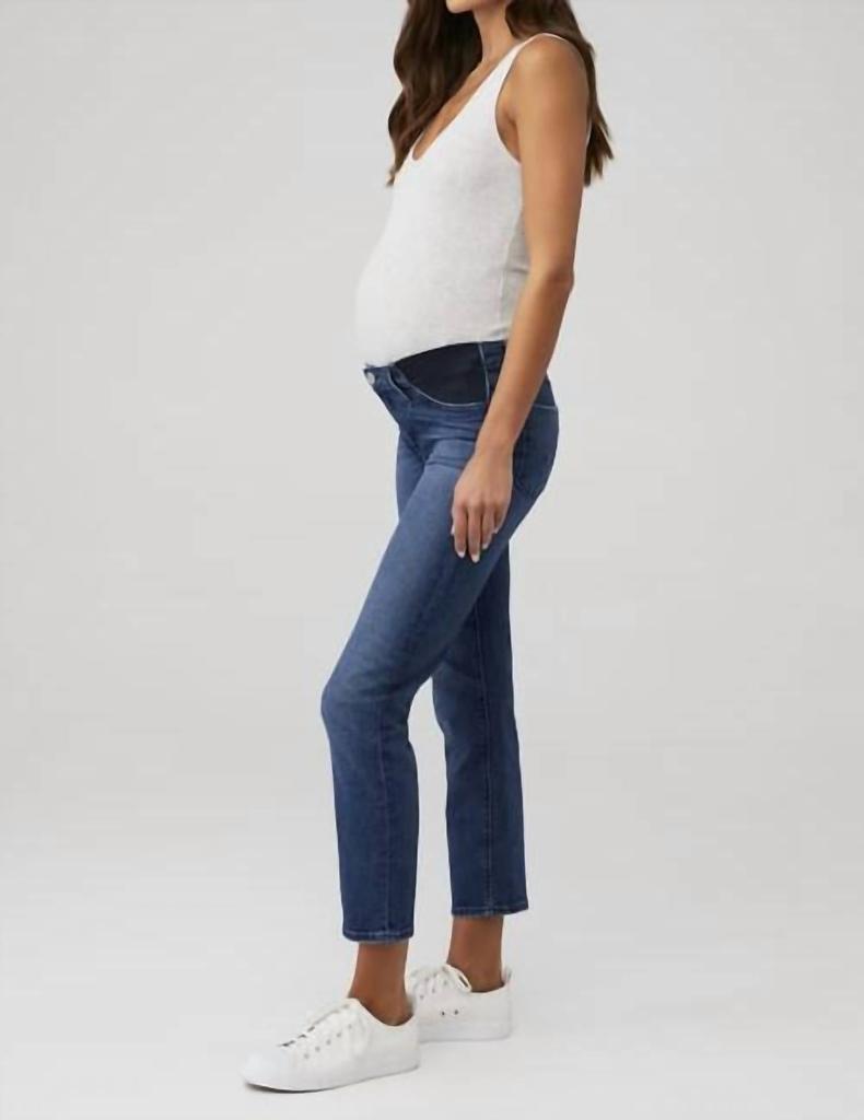 Hudson Nico Straight Ankle Maternity Jean In Journey Home