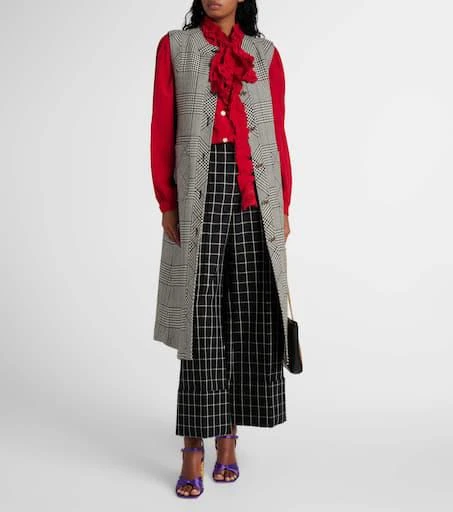 Valentino Ruffled silk crêpe de chine blouse 2