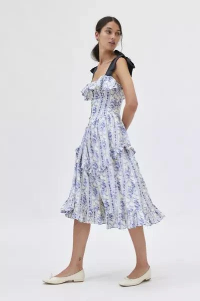 Kimchi Blue Kimchi Blue Kristin Button Front Drop Waist Midi Dress 1