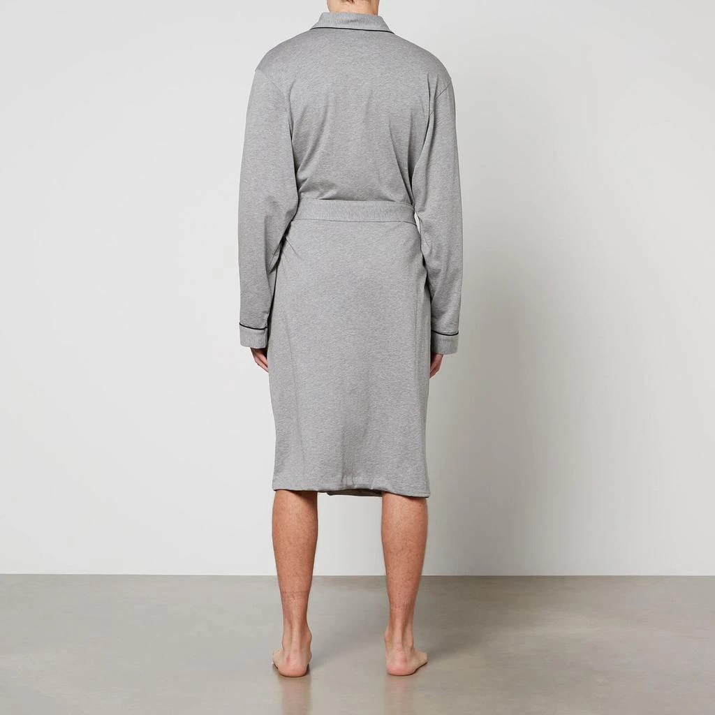 Hugo Boss BOSS Bodywear Logo-Detailed Cotton Robe 2