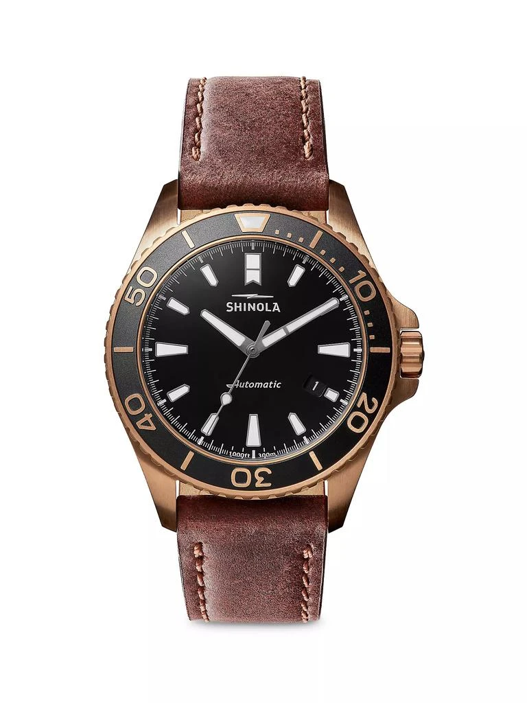 Shinola The Shinola Bronze Monster Automatic Watch 1