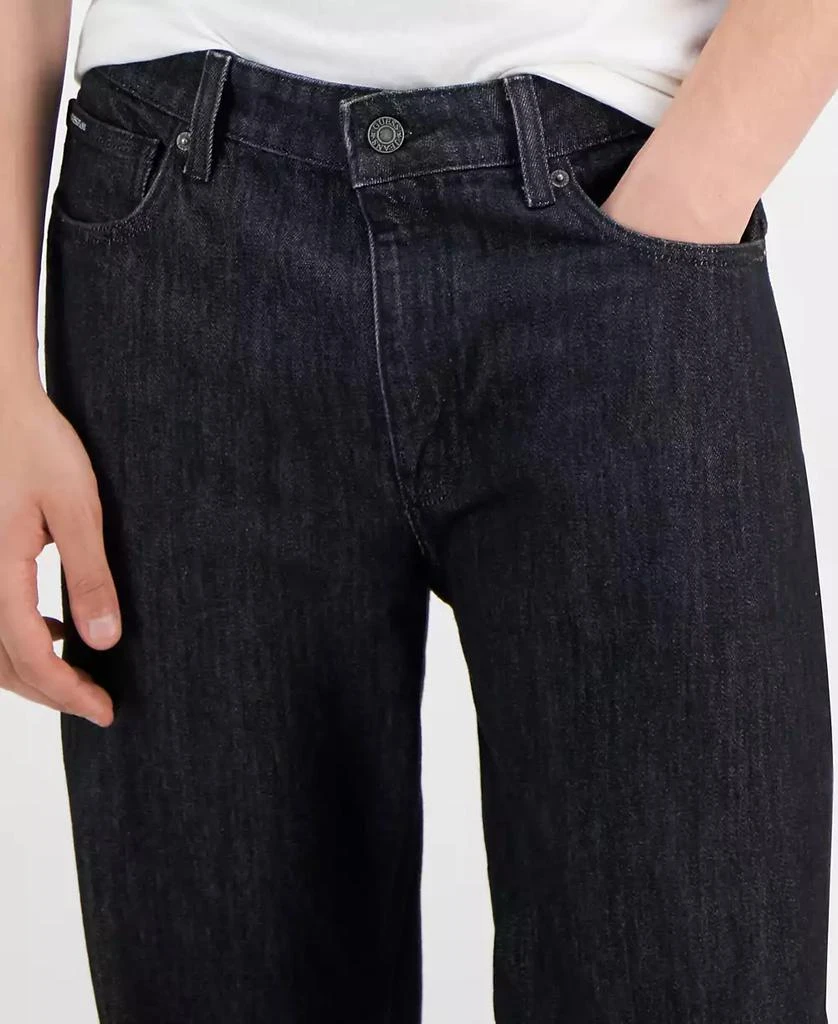 GUESS Men's Black Wash GJ G18 Relaxed Jeans 7