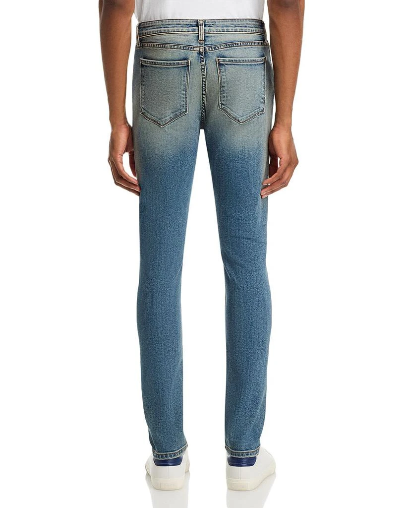 MONFRÈRE MONFRERE Greyson Skinny Jeans in Dark Vintage Blue 4