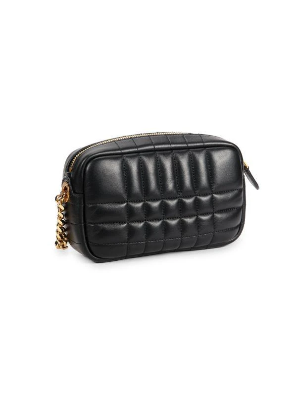 Burberry Quilted Logo Leather Crossbody Bag 4