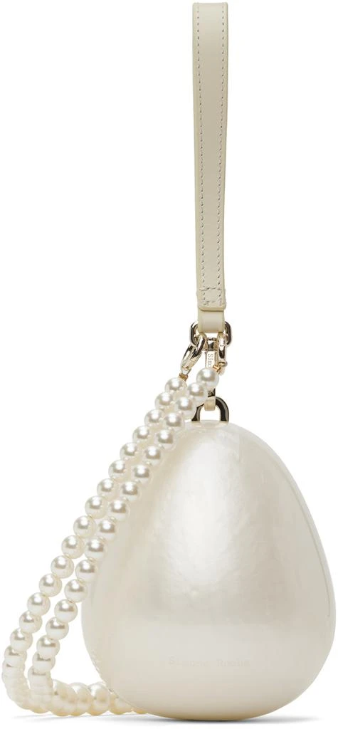 Simone Rocha Off-White Micro Egg Bag 1