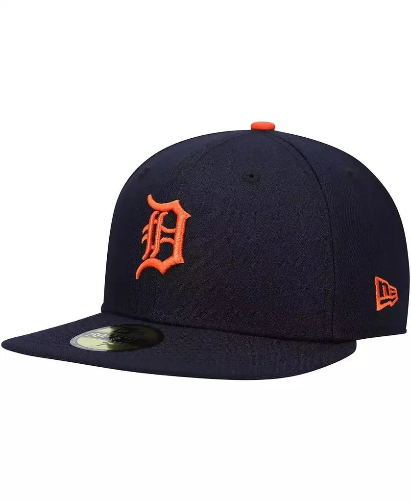 New Era Men's Navy Detroit Tigers Authentic Collection On-Field Road 59FIFTY Fitted Hat 2