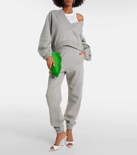 The Attico Penny cotton fleece sweatpants 2