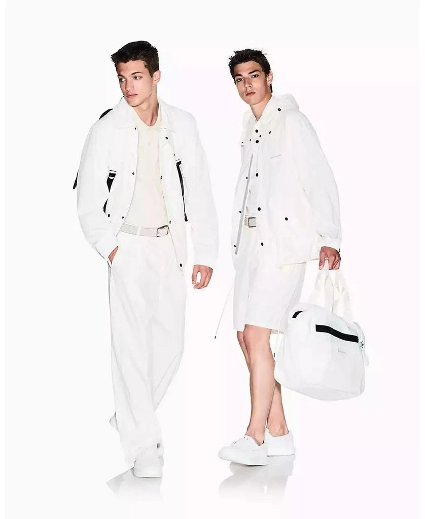 Armani Exchange Men
s White Edition Duffel Bag 2