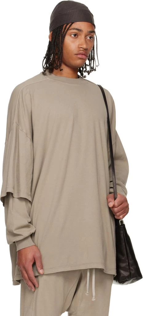 Rick Owens Taupe Concordians Tommy Hustler Sweatshirt 2