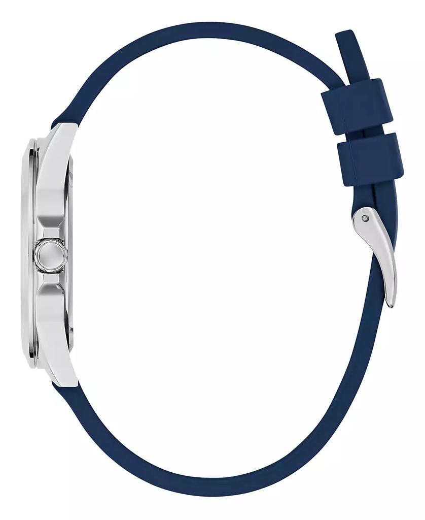 GUESS Women's Analog Blue Silicone Watch 36mm