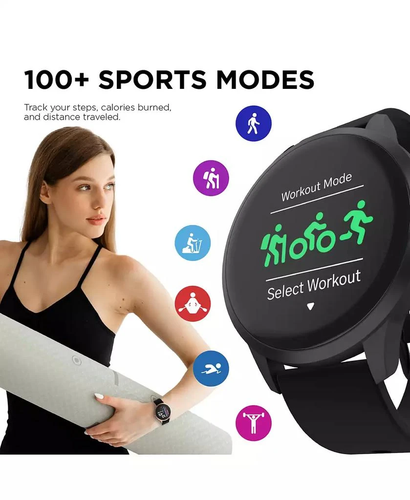 iTouch Sport 4 Unisex Silicone Strap Smartwatch 43.2mm 4