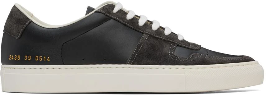 Common Projects Black BBall Duo Sneakers 1