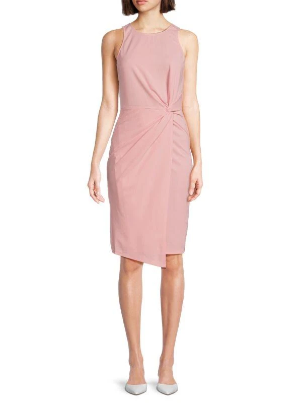 The fashion poet Twist Front Dress 1