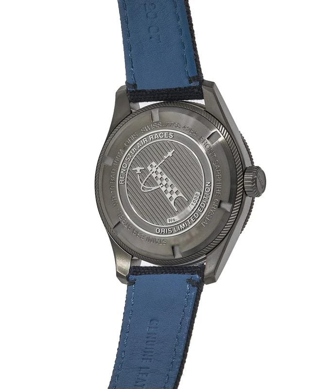 Oris Oris Big Crown ProPilot Date GMT 57TH Reno Air Races Limited Edition Automatic Black Dial Fabric Strap Men's Watch 01 798 7768 4284-Set 2