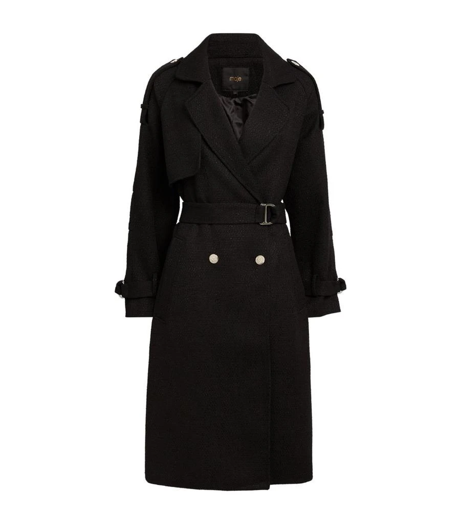 Maje Double-Breasted Coat 1