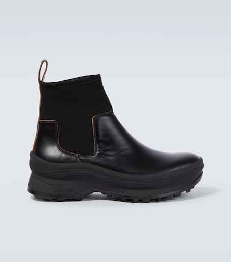 Jil Sander Leather Chelsea boots 1