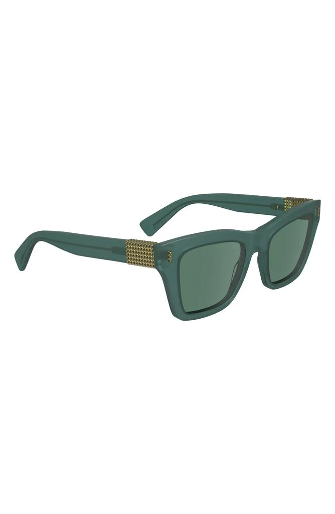 Lanvin 51mm Concerto Modified Rectangle Sunglasses 7