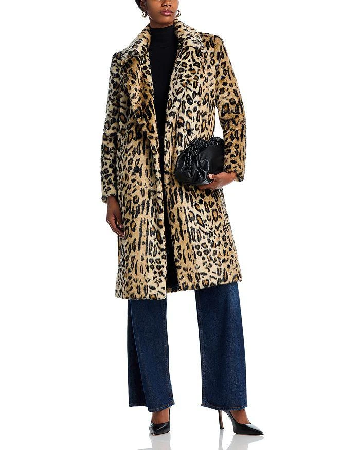 Alice + Olivia Nicholas Faux Fur Coat 3