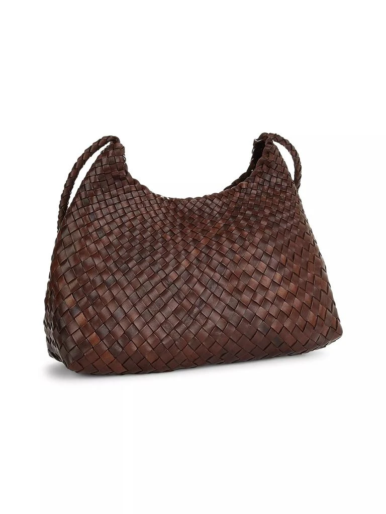 DRAGON DIFFUSION Santa Rosa Woven Leather Crossbody Bag 4
