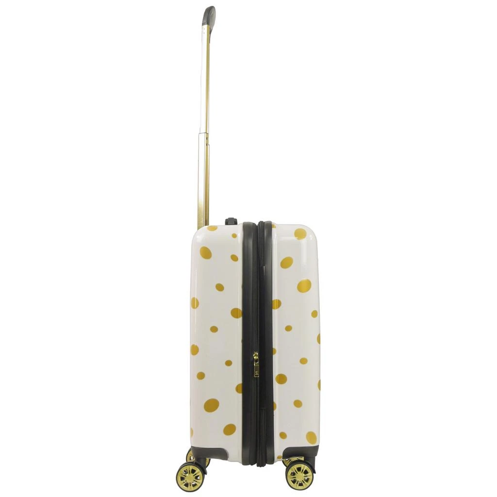Ful Impulse Mixed Dots Hardside Spinner 22" Luggage, Black White 4