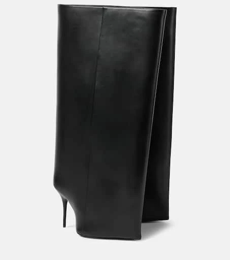 Balenciaga New Wander leather knee-high boots 1