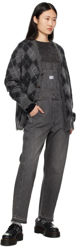 Levi's Black  Vintage Denim Overalls 4