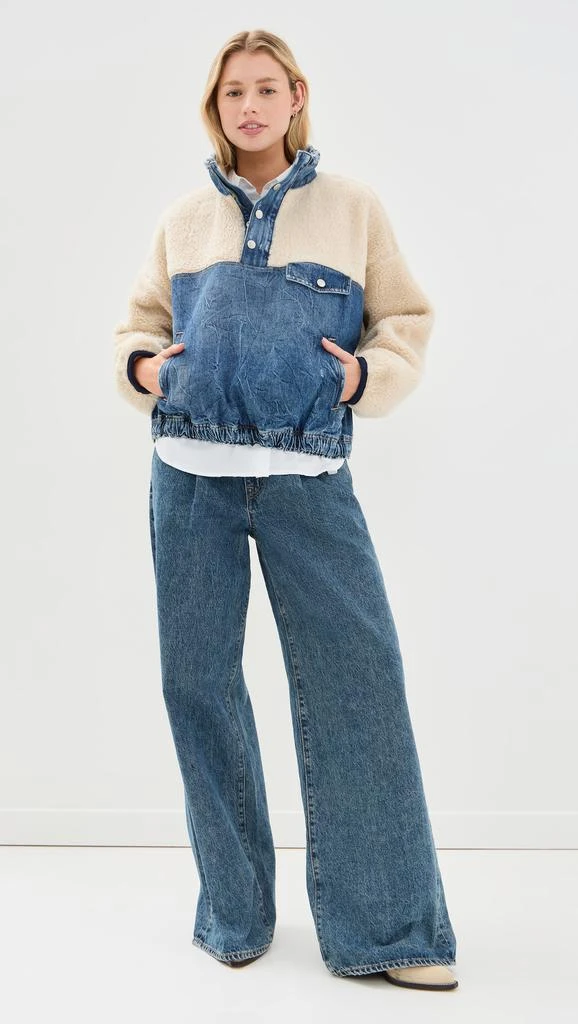 Ralph Lauren 3X1 Rigid Denim Lined Pullover 4