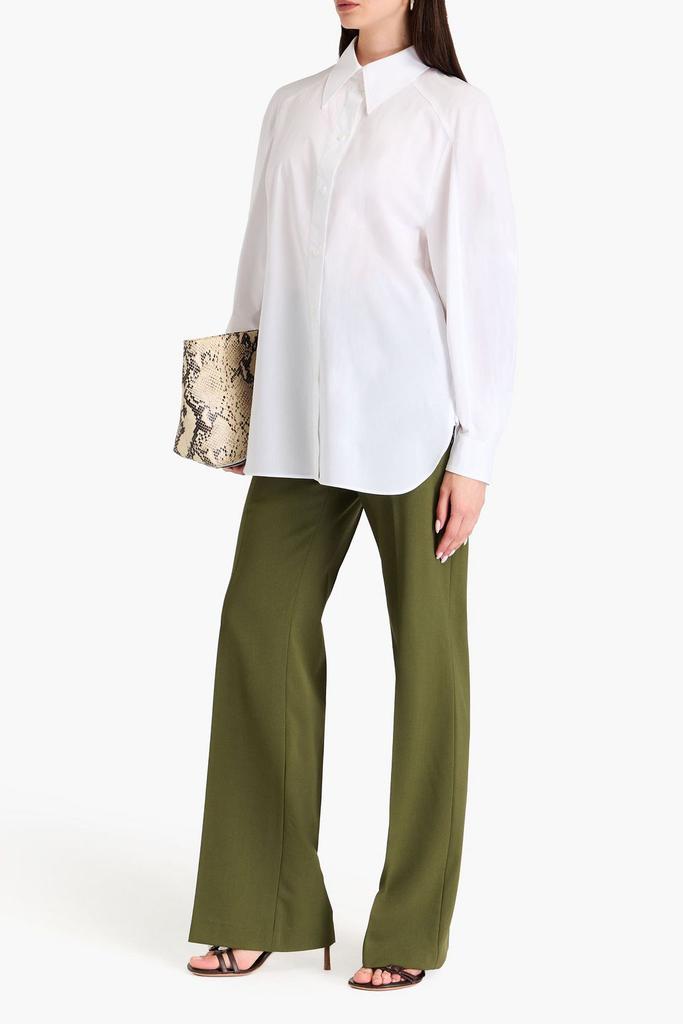 Alberta Ferretti Cotton-poplin shirt