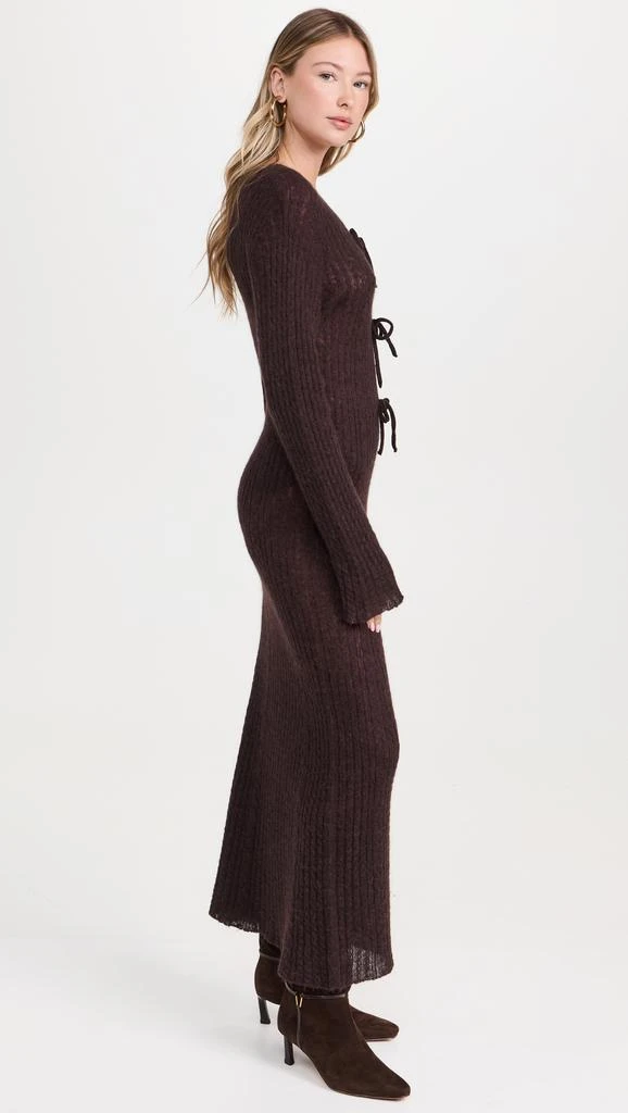 ALOHAS Triza Brown Maxi Dress 3