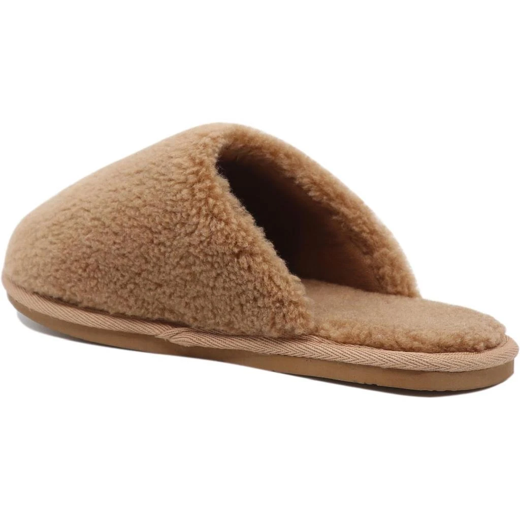Splendid Cecil Womens Faux Fur Wool Blend Slide Slippers 2