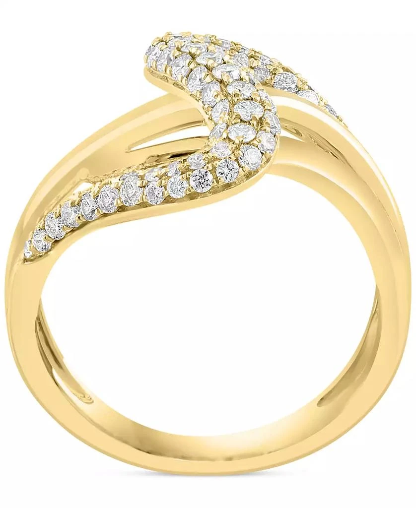 Effy EFFY® Diamond Pavé Multirow Swirl Ring (3/4 ct. t.w.) in 14k Gold 3