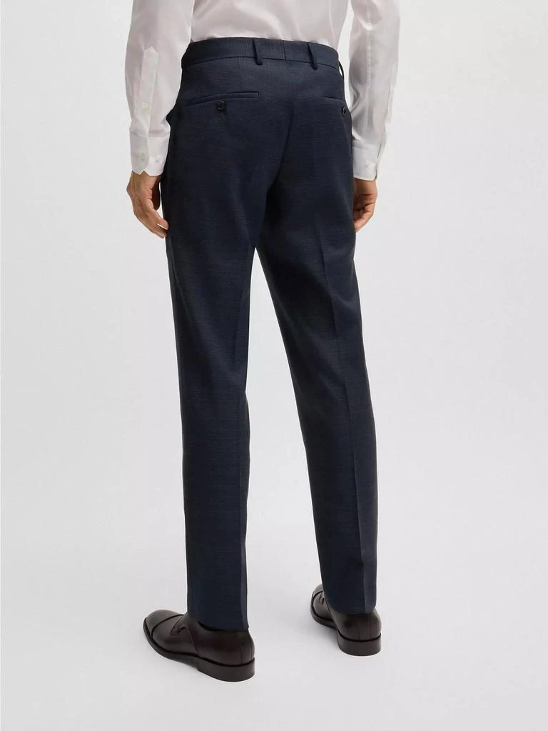 Hugo Boss Slim Fit Suit in Micro Patterned Stretch Wool 7