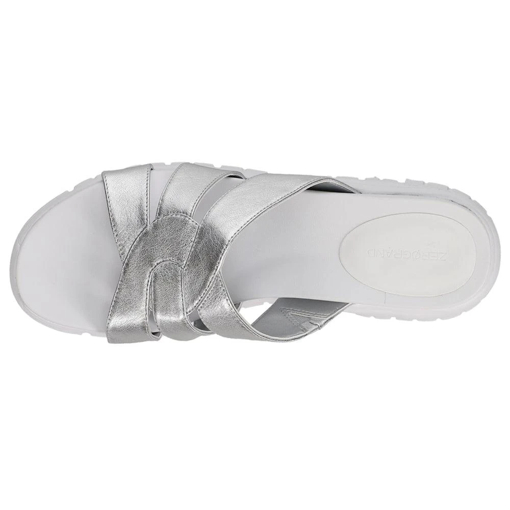 Cole Haan ZEROGRAND Slotted Metallic Slide Sandals 4