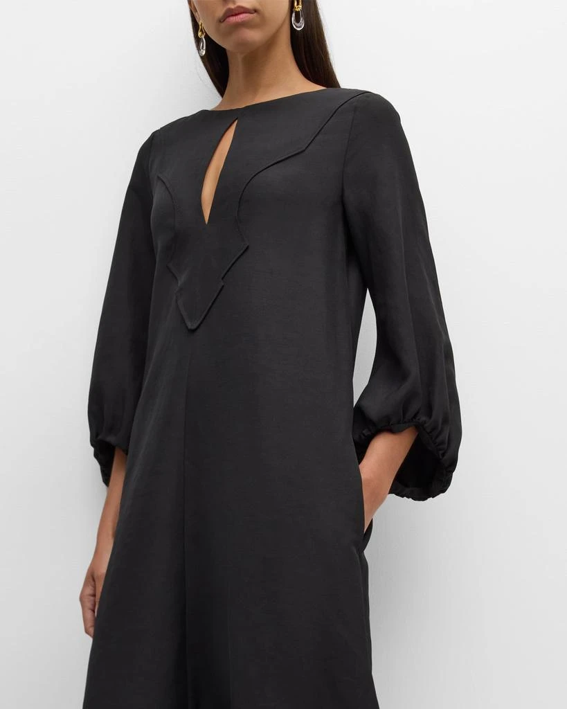flutter sleeve tiered midi dress Flutter Sleeve Tiered Midi Dress | Dress