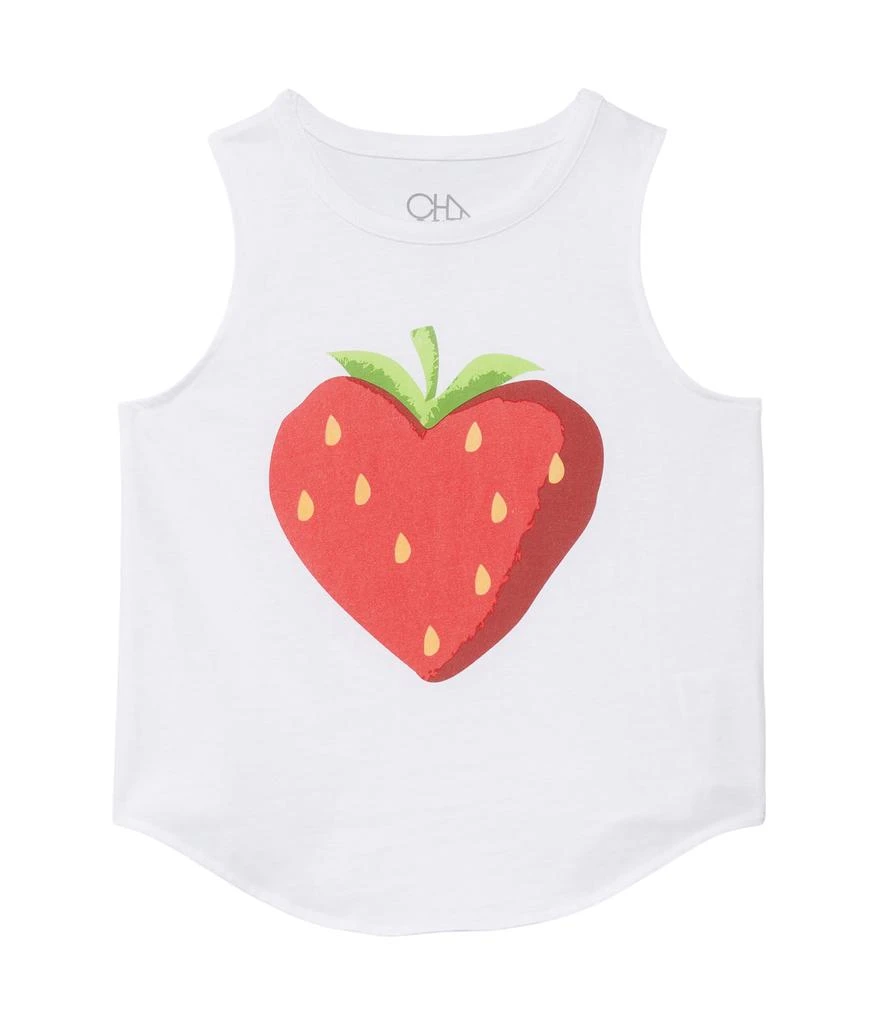 Chaser Strawberry Heart Tank Top (Toddler/Little Kids) 1