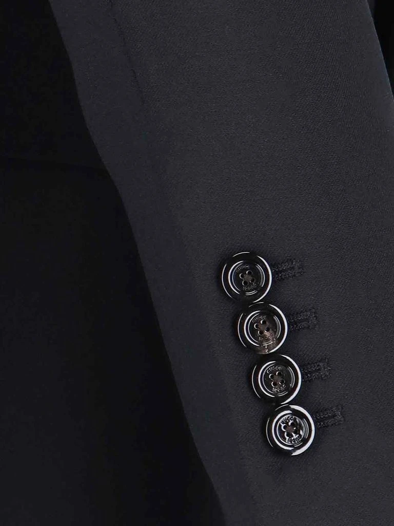 Gucci Gucci Pipe-Trim Detail Single-Breasted Blazer 4