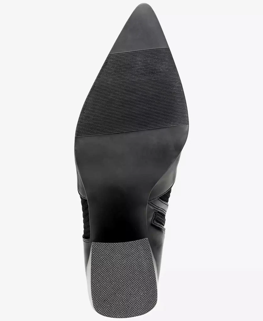 Wild Pair Trinityy Pointed-Toe Pull-On Knit Dress Booties, Created for Macy's 8
