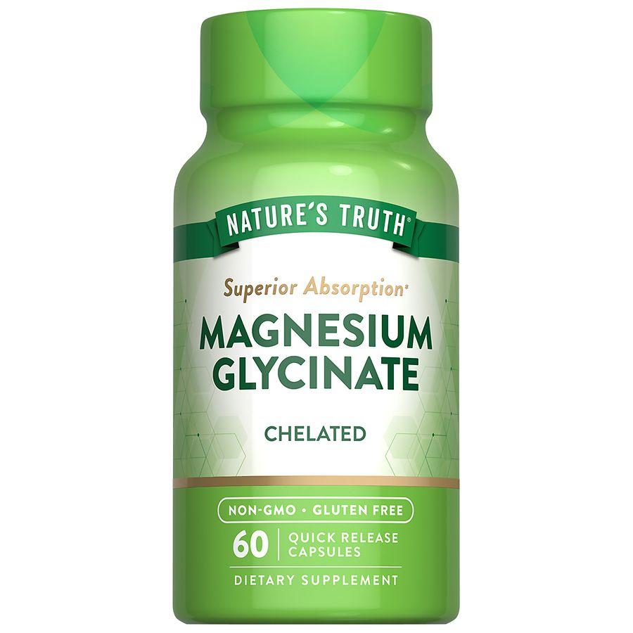 Nature's Truth Magnesium Glycinate Capsules