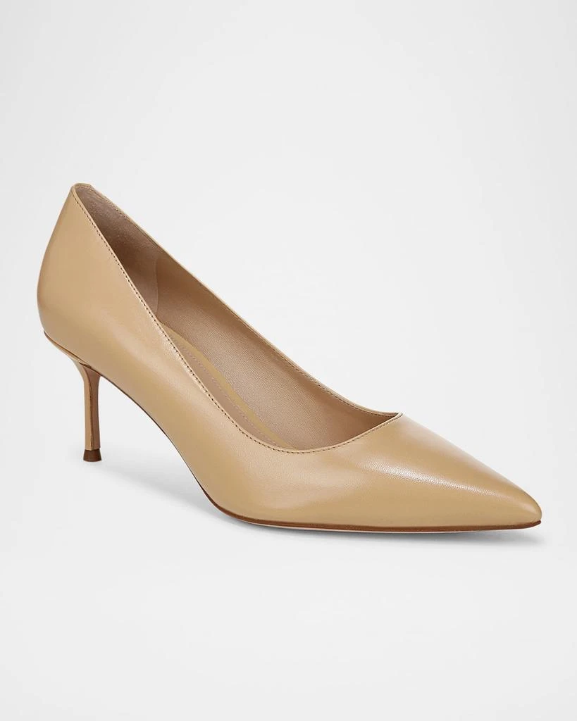 VERONICA BEARD Rita Leather Classic Pumps 2