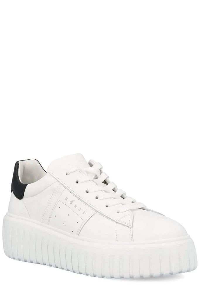 hogan Hogan Round-Toe Lace-Up Sneakers 2