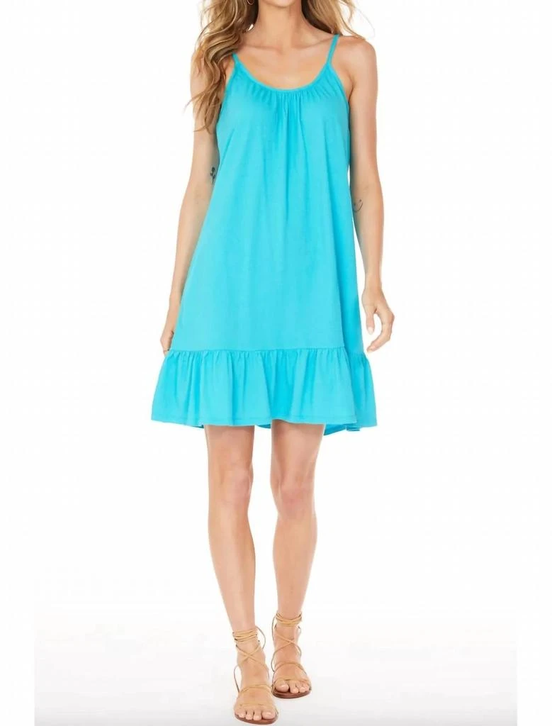 Shop Shirred Cami Ruffle Mini Dress In Mermaid on Sale at BeyondStyle  Get  43% Off Shirred Cami Ruffle Mini Dress In Mermaid with Limited-Time Flash  Deals, Exclusive Discounts, and Special Offers.