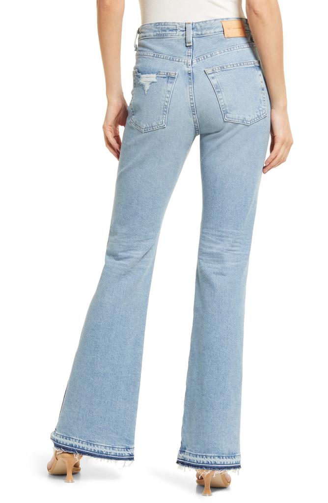 AG Alexxis High Waist Split Release Hem Bootcut Jeans
