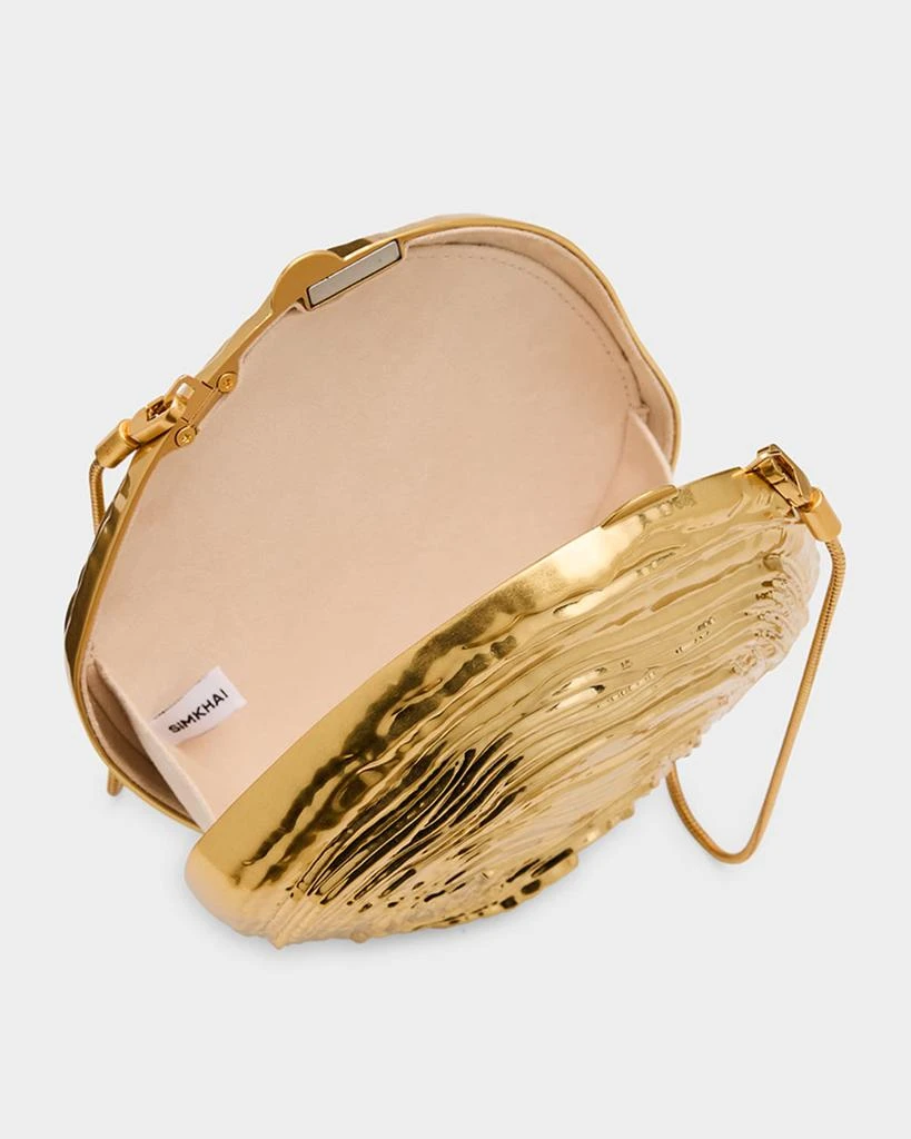 SIMKHAI Cove Shell Clutch Bag 4