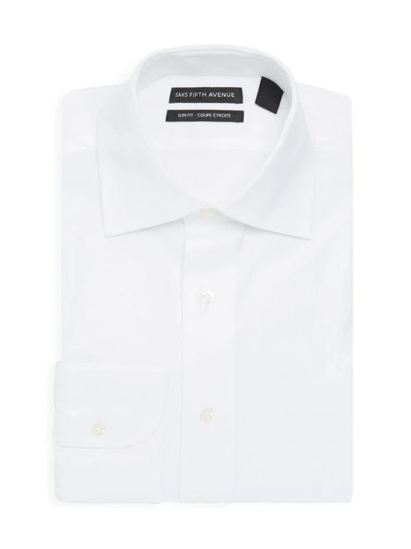 Saks Fifth Avenue Slim Fit Dress Shirt 1