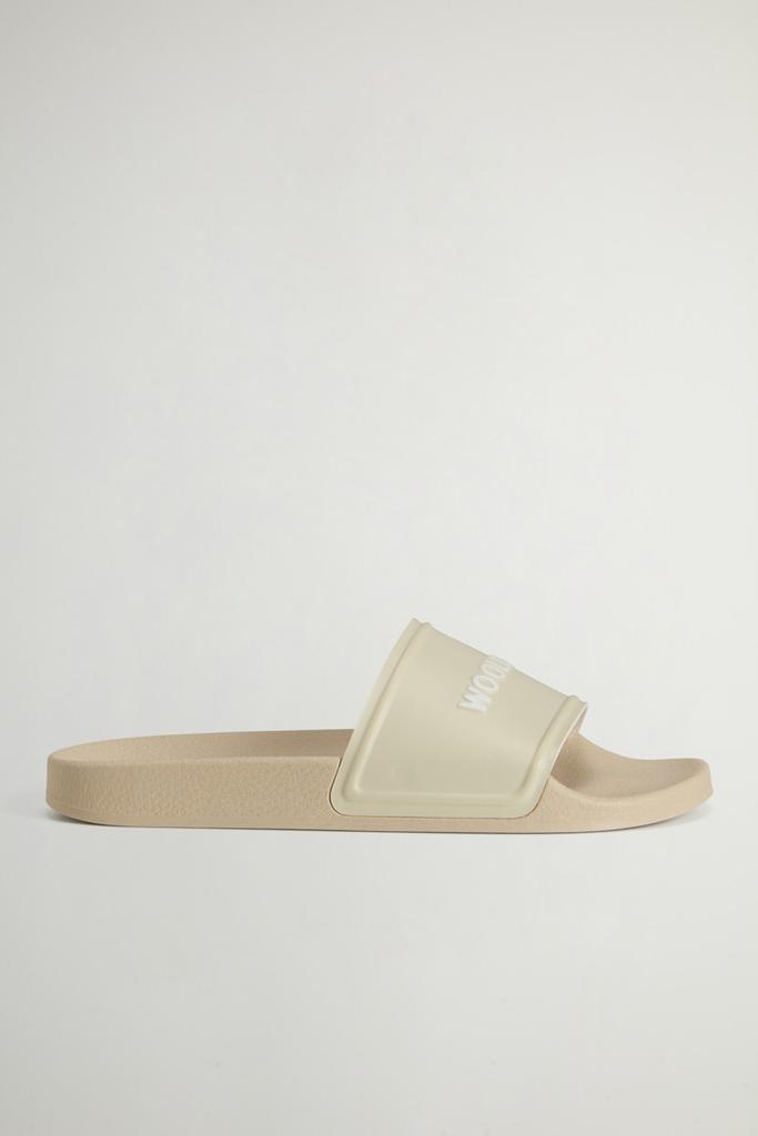Woolrich Rubber Slide Sandals - Women - Beige
