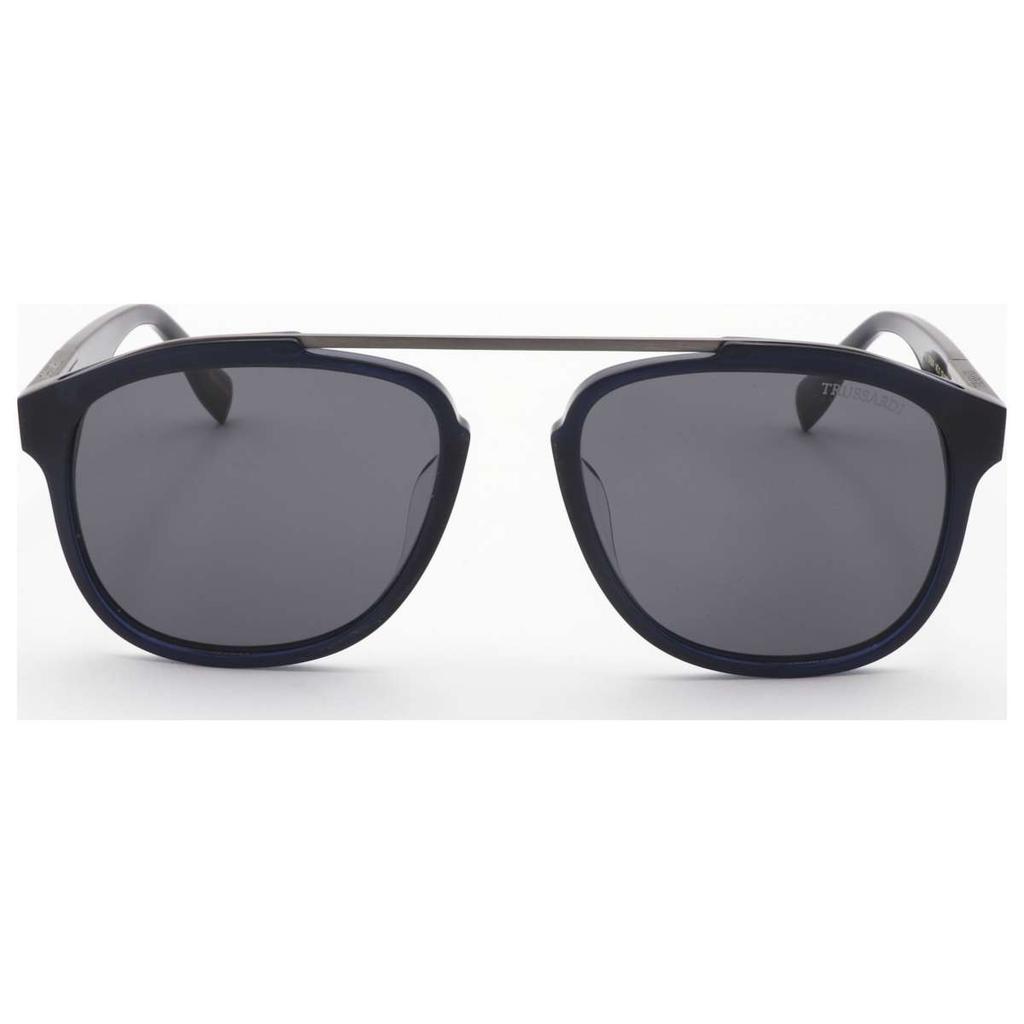 TRUSSARDI Trussardi Women's Blue Cat-Eye Sunglasses