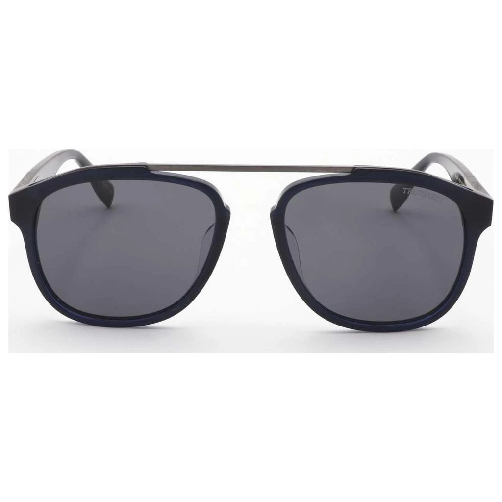TRUSSARDI Trussardi Women's Blue Cat-Eye Sunglasses 2