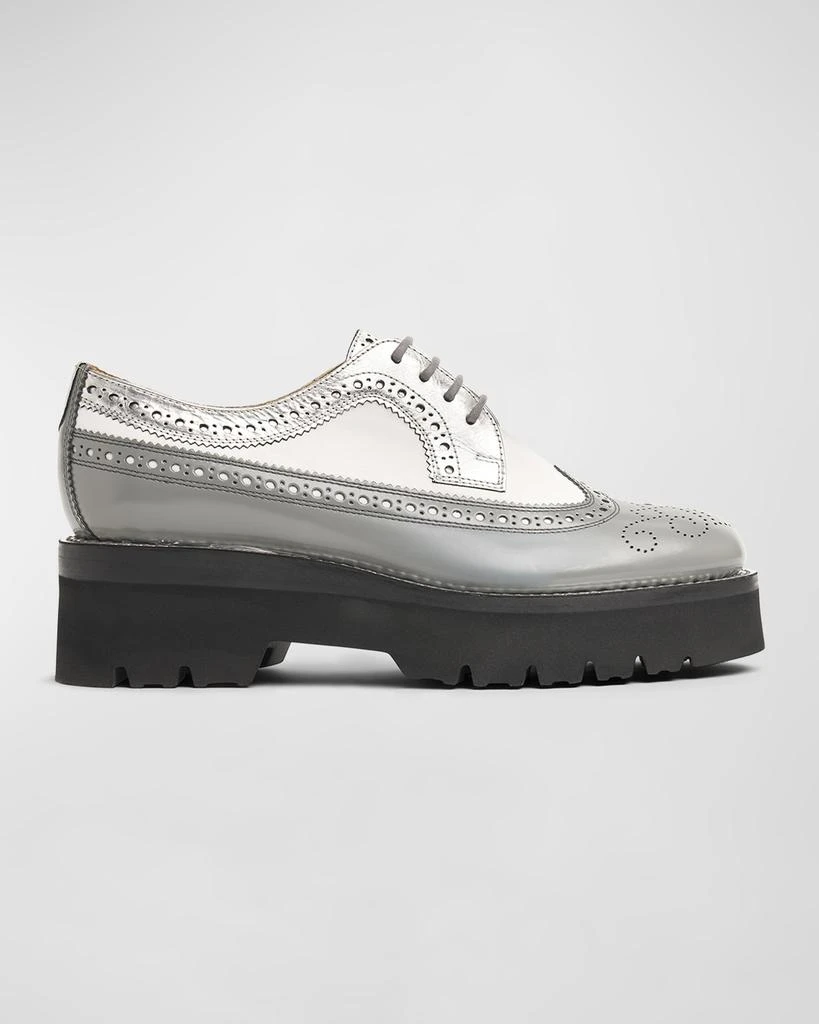 The Office of Angela Scott Miss Lucy Wing-Tip Platform Oxfords 1